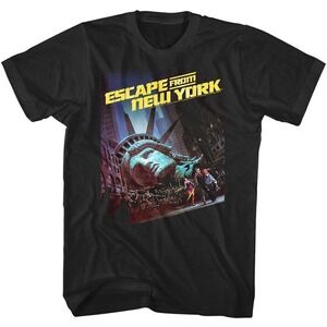 Escape From New York Liberty Poster Vintage T Shirt